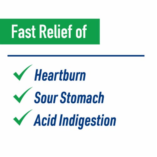 Alka-Seltzer® Assorted Fruit Flavored Extra Strength Heartburn Relief Chewable Tablets Perspective: top