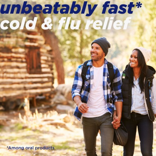 Alka-Seltzer Plus® Severe Cold & Cough PowerFast Fizz™ Citrus Effervescent Tablets Perspective: top