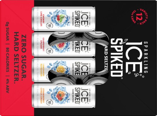 Sparkling Ice Seltzer Hard Seltzer Variety Pack Perspective: top