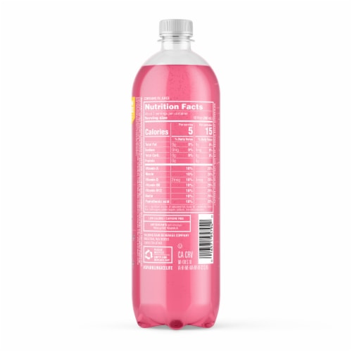 Sparkling Ice® Kiwi Strawberry Flavored Sparking Bottled Water Perspective: top