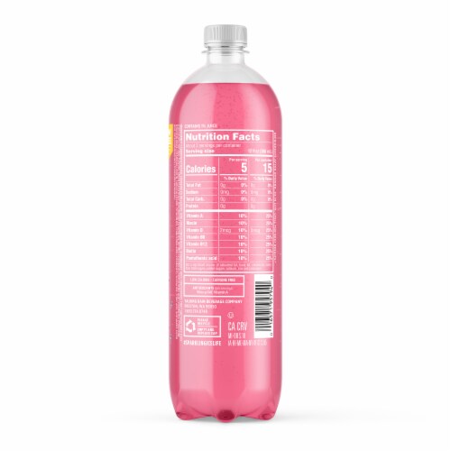 Sparkling Ice® Kiwi Strawberry Flavored Sparking Bottled Water Perspective: top