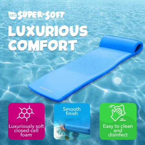 TRC Recreation Sunsation 1.75 Thick Foam Lounger Raft Pool Float