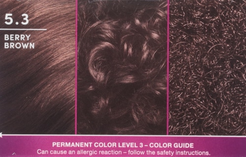 Schwarzkopf Keratin Color Berry Brown 5.3 Hair Color Perspective: top