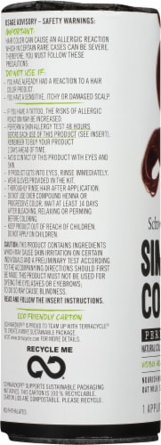 Schwarzkopf® Simply Color 4.68 Chocolate Cherry Hair Color Perspective: top