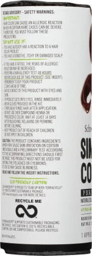 Schwarzkopf® Simply Color Permanent Hair Color -  4.68 Chocolate Cherry Perspective: top
