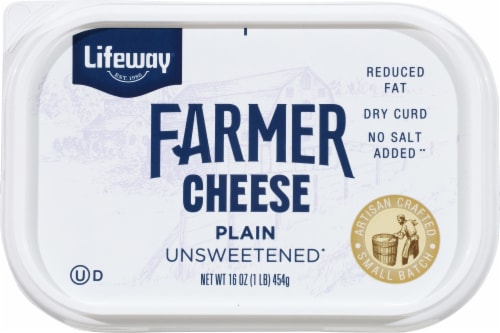 Lifeway Farmer Cheese Plain Perspective: top