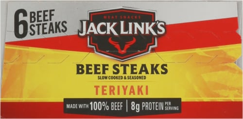 Jack Link's Teriyaki Beef Steaks Perspective: top