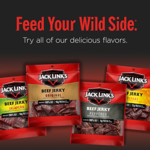 Jack Link's® Sweet & Hot Beef Jerky Perspective: top