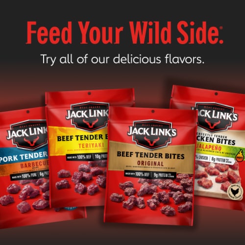 Jack Link&rsquo;s Teriyaki Beef Steak Tender Bites, 2.85 oz - Mariano&rsquo;s