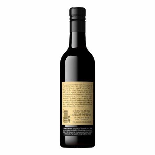 Caymus Vineyards Cabernet Sauvignon California Red Wine Perspective: top