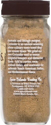 Spice Islands Ground Coriander Perspective: top
