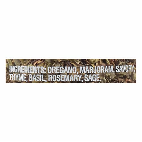 Spice Islands® Italian Herb Seasoning Perspective: top