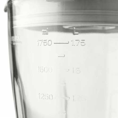 Haden Heritage 5-Speed Retro Blender with Glass Jar - Ivory White Perspective: top