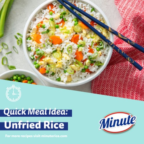 Minute® Gluten-Free Instant White Rice Perspective: top