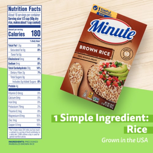 Minute® Gluten-Free Instant Brown Rice Perspective: top