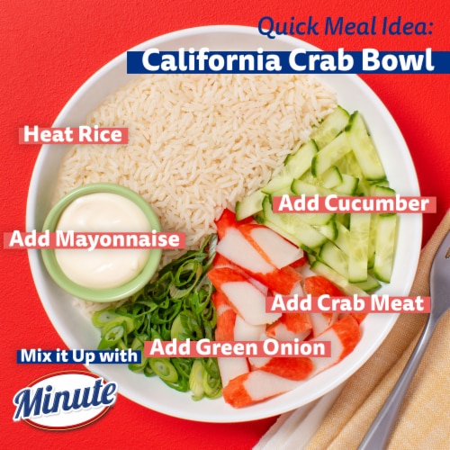 Minute® Ready to Serve Jasmine Rice Perspective: top