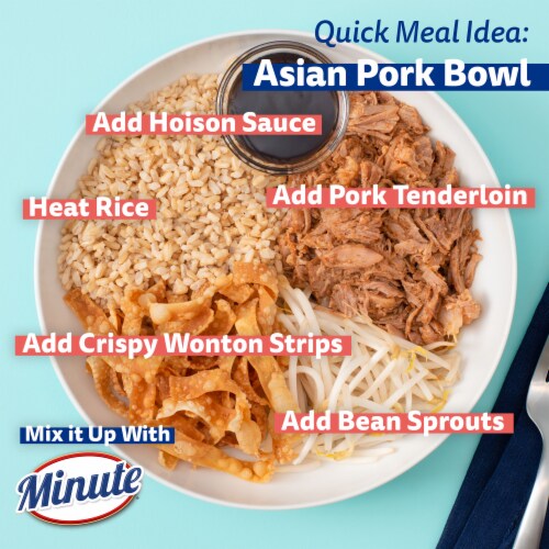 Minute™ Organic Ready to Serve Brown Rice Cups Perspective: top