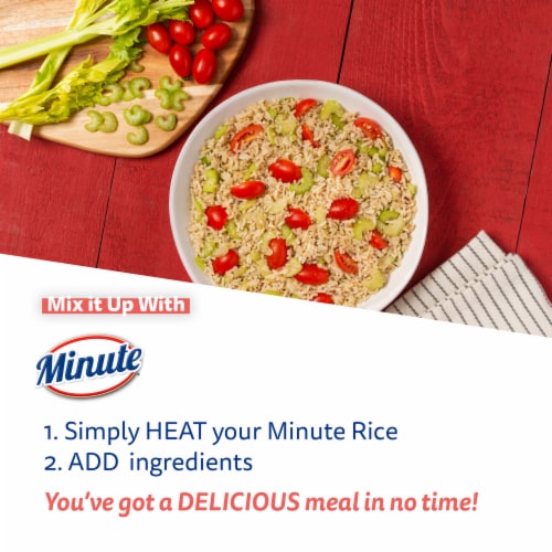 Minute® Cilantro & Lime Jasmine Rice Perspective: top