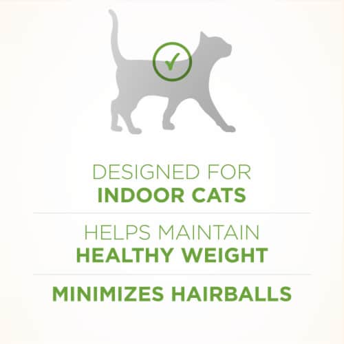 Purina One Indoor Advantage Hairball and Weight Control Natural Dry Cat Food Perspective: top