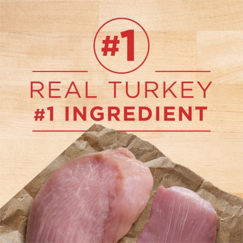 Purina ONE +Plus Vibrant Maturity Adult 7+ Wet Dog Food Turkey & Barley Perspective: top
