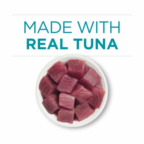 Purina ONE True Instinct Wet Cat Food Tuna Recipe in Sauce Perspective: top