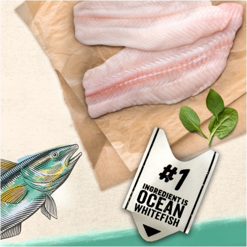 Purina Beyond Grain Free Wet Cat Food Pate Line-Caught Alaskan Cod & Spinach Perspective: top