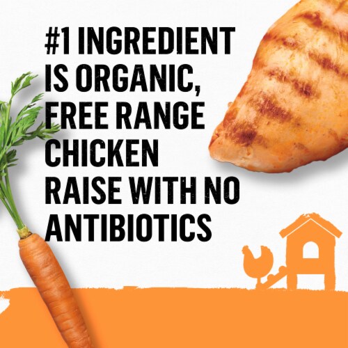 Purina Beyond Organic Wet Cat Food Pate Organic Chicken & Carrot Perspective: top
