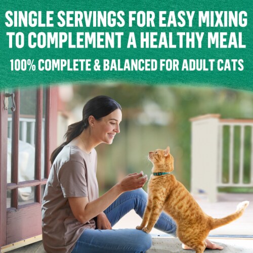 Purina Beyond Mixers+ Immune Support Wet Cat Food Complement Alaskan Cod Perspective: top