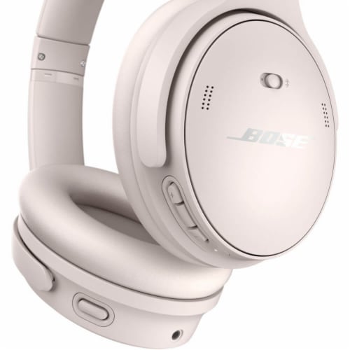 Bose QC45IIWHT QuietComfort Wireless Active Noise Canceling Over-the-Ear Headphones - Whit Perspective: top