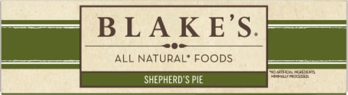 Blake's® Family Size Shepherds Frozen Pie Perspective: top
