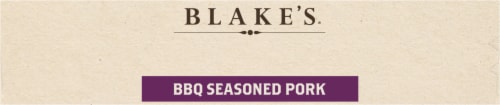 Blake's® BBQ Seasoned Pork Frozen Meal Perspective: top