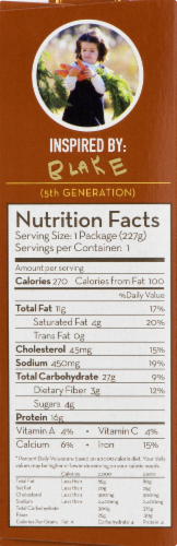 Blake's Turkey & Uncured Bacon Cottage Pie Frozen Meal Perspective: top