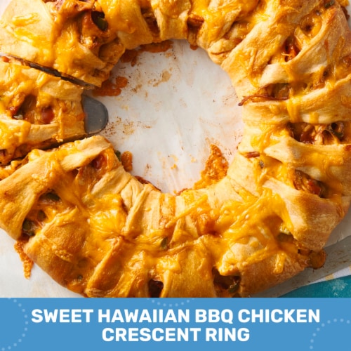Pillsbury Sweet Hawaiian Crescent Rolls Perspective: top