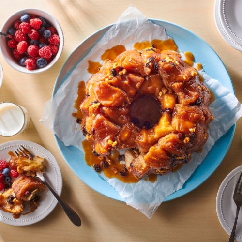 Pillsbury Flaky Layers Buttermilk Canned Biscuits Perspective: top