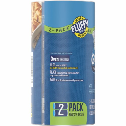 Pillsbury Grands! Southern Homestyle Buttermilk Biscuits 2 Pack Perspective: top