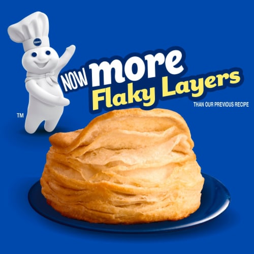 Pillsbury™ Grands!™ Flaky Layers Original Biscuits Perspective: top