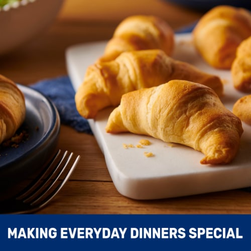 Pillsbury Reduced Fat Crescent Rolls Perspective: top