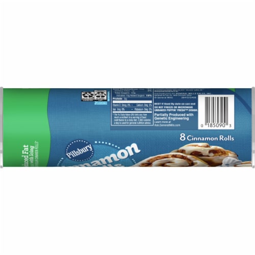 Pillsbury Reduced Fat Cinnamon Rolls with Icing Perspective: top