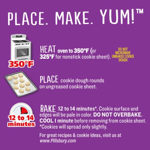 Pillsbury Monsters Shape Sugar Cookie Dough Perspective: top