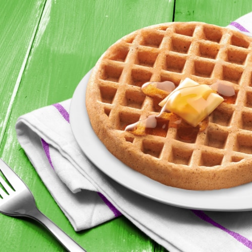 Pillsbury™ Cinnamon Toast Crunch™ Frozen Waffles Perspective: top