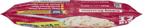 Pillsbury Candy Cane Cookie Dough Perspective: top