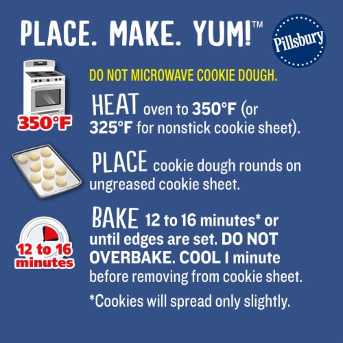Pillsbury Ready to Bake Basketball Shape Sugar Cookie Dough Perspective: top
