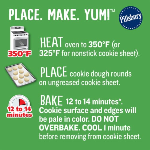 Pillsbury Ready to Bake Minecraft Shape Sugar Cookie Dough Perspective: top