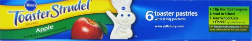 Pillsbury Apple Toaster Strudel Perspective: top