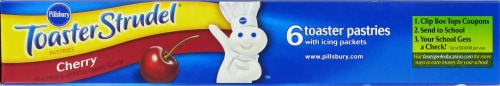 Pillsbury Cherry Toaster Strudel Perspective: top