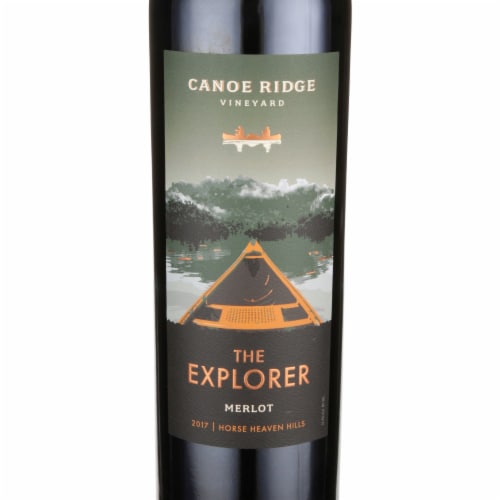Canoe Ridge Vineyard The Explorer Merlot Red Wine Perspective: top