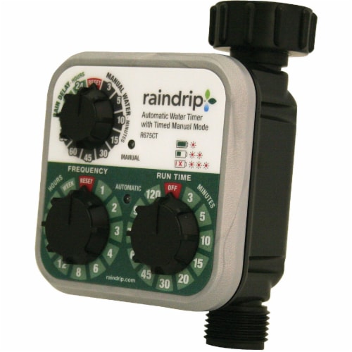 Raindrip 1Outlet Analog Water Timer R675CT, 1 Kroger