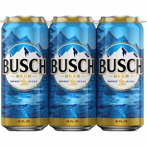 Busch Beer Perspective: top