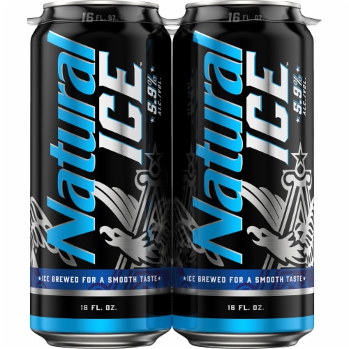 Natural Ice Beer Perspective: top