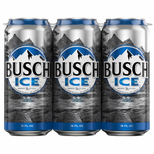 Busch Ice Beer Perspective: top